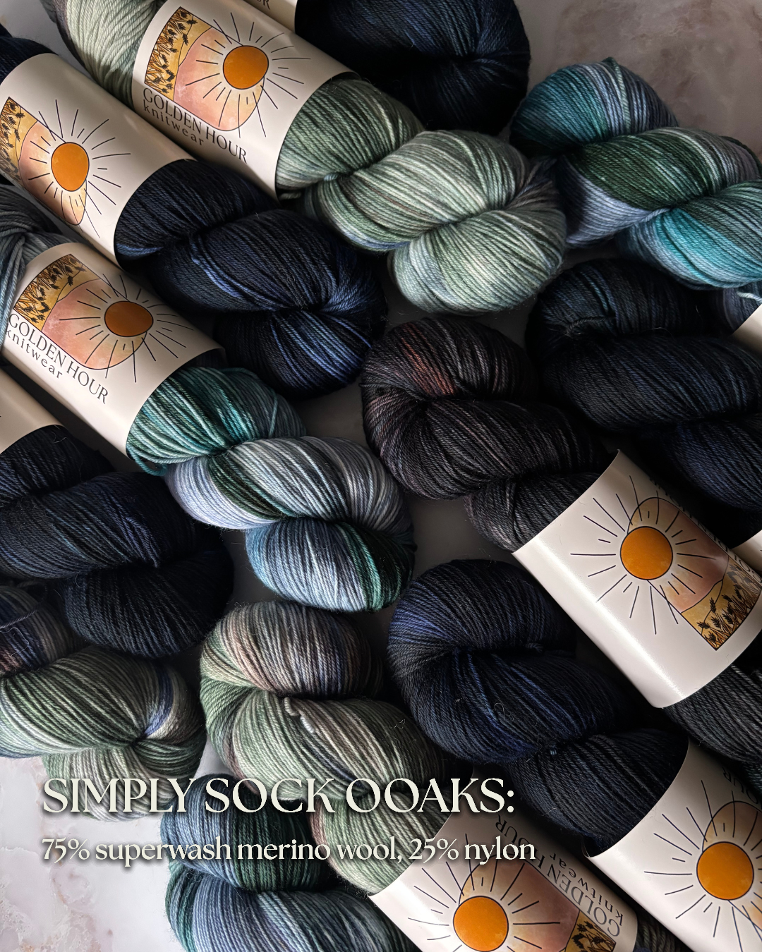 OOAK Sock Yarn // Ready to Ship