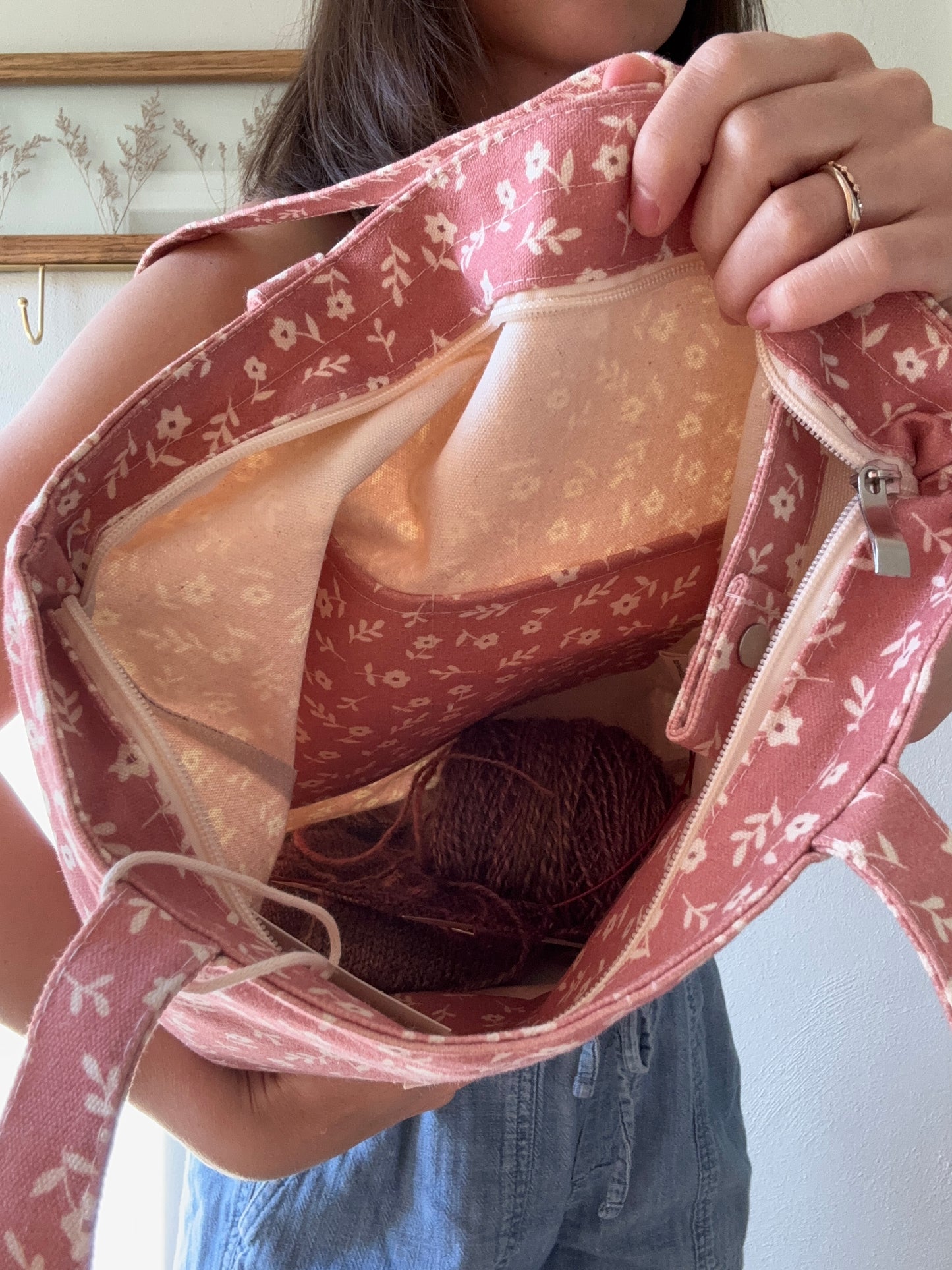 Picnic Tote/Project Bag