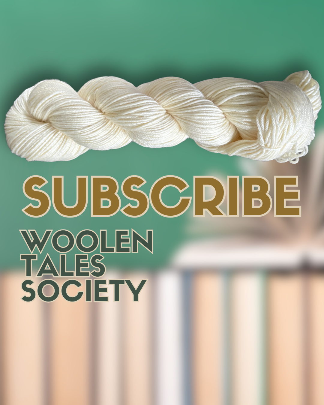 Woolen Tales Society Monthly Subscription // 2026 Hand-Dyed Yarn and Fiber Club