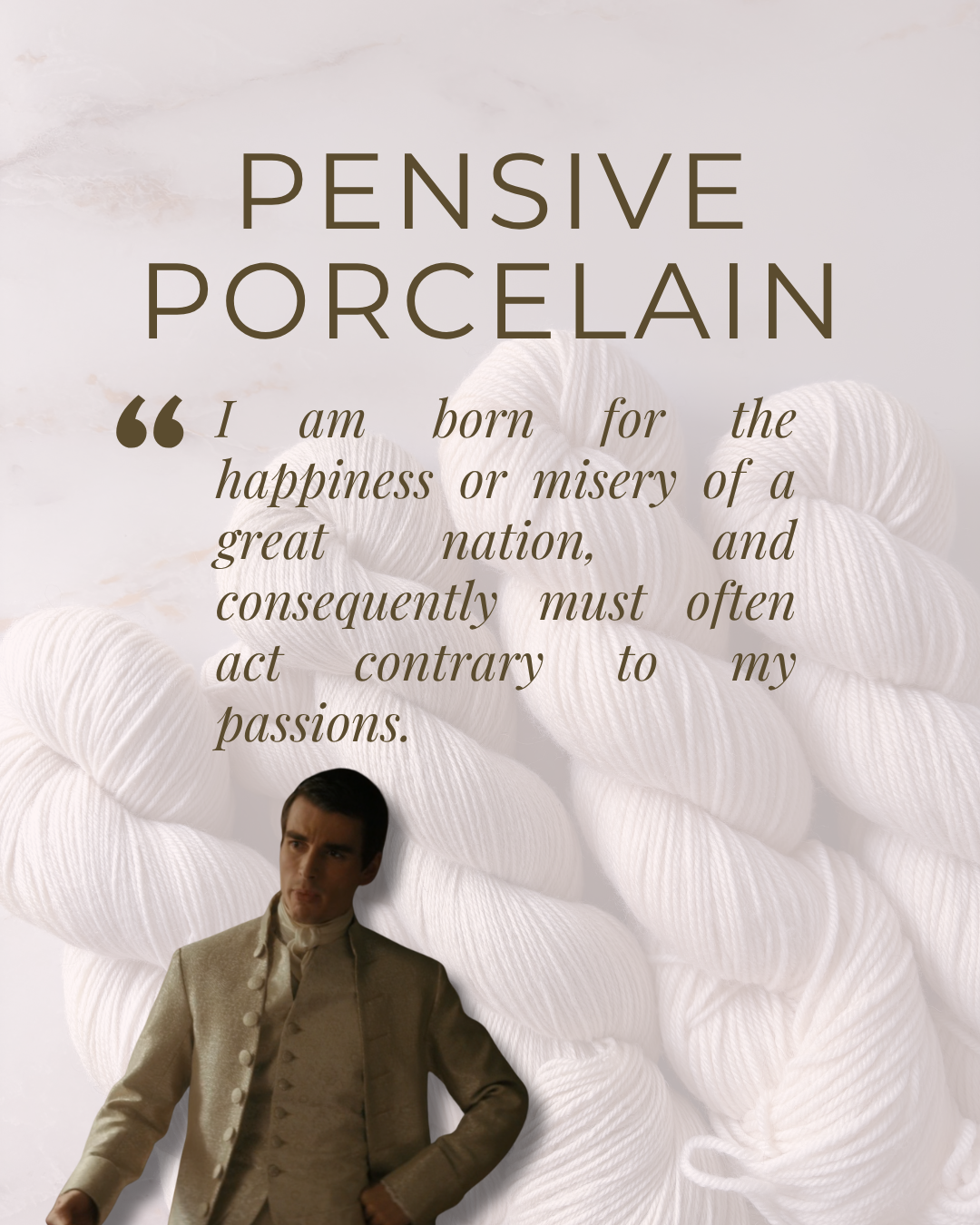 Pensive Porcelain // PRE-ORDER 10-12 WEEKS