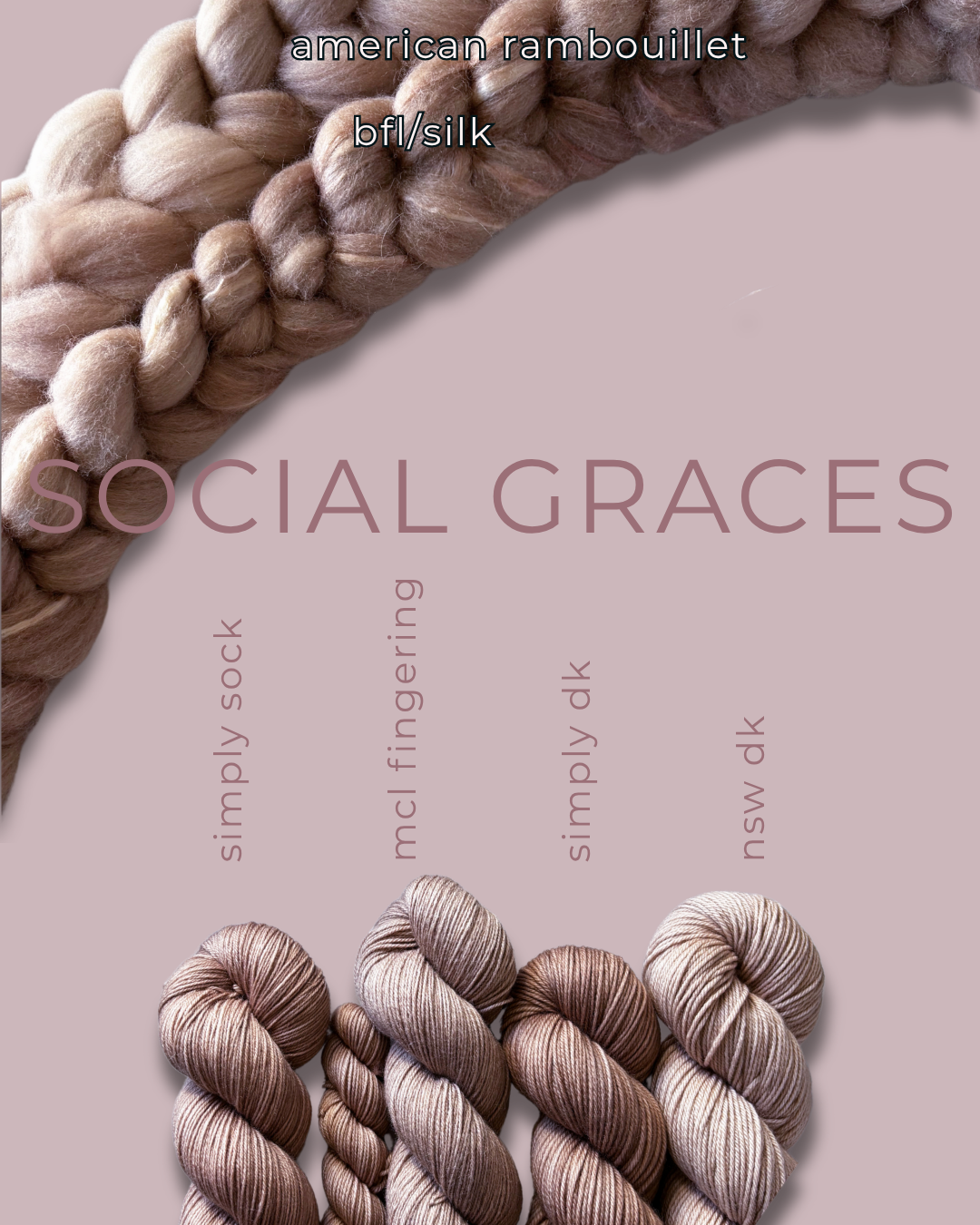 Social Graces // PRE-ORDER 10-12 WEEKS
