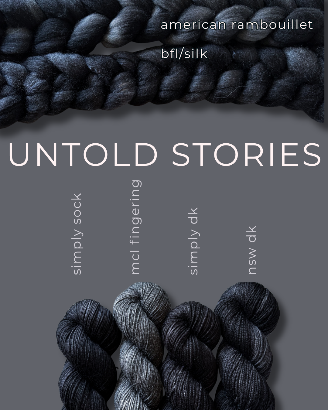 Untold Stories // PRE-ORDER 10-12 WEEKS