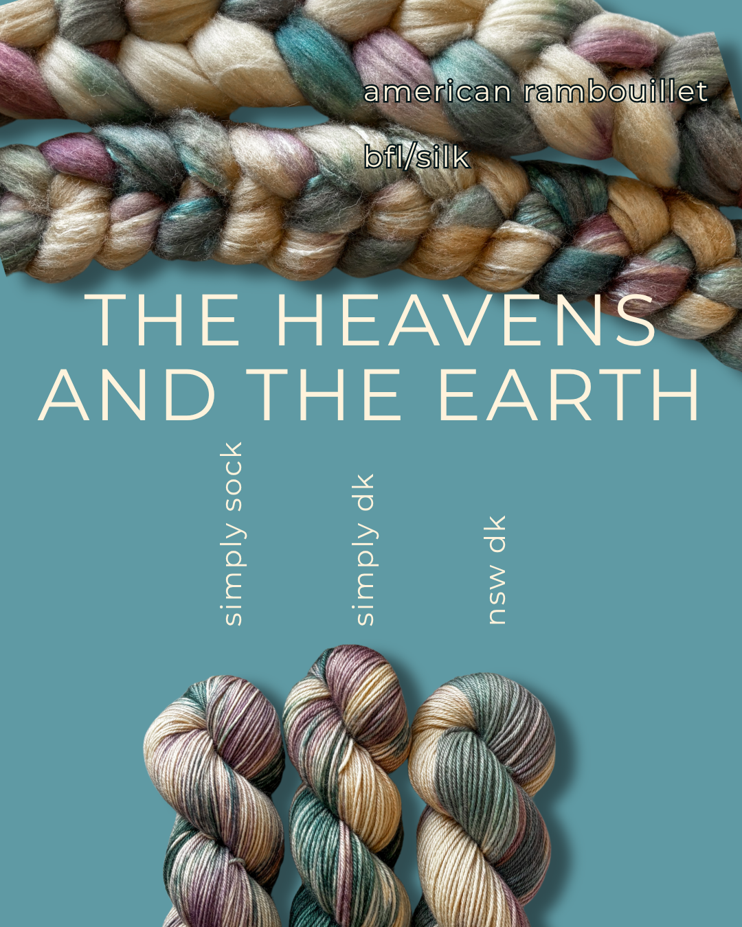 The Heavens and The Earth // PRE-ORDER 10-12 WEEKS