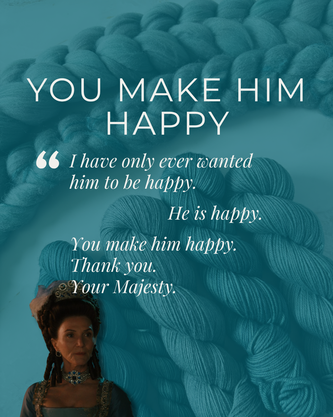 You Make Him Happy  // PRE-ORDER 10-12 WEEKS