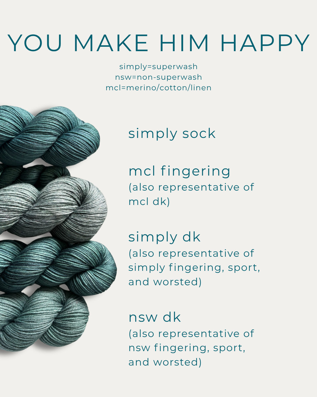 You Make Him Happy  // PRE-ORDER 10-12 WEEKS