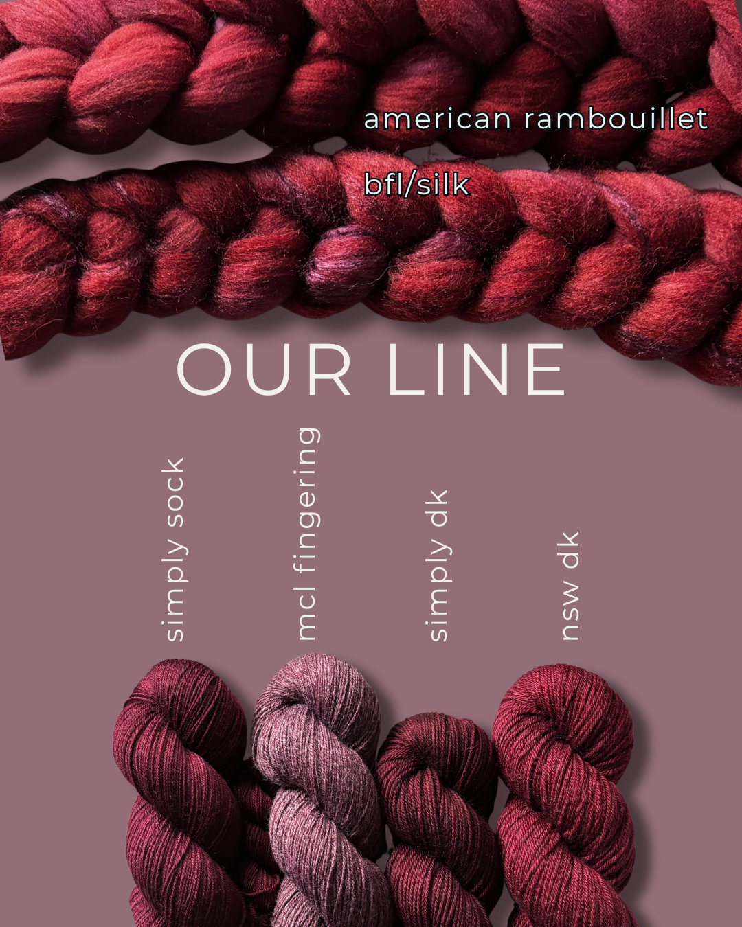 Our Line  // PRE-ORDER 10-12 WEEKS