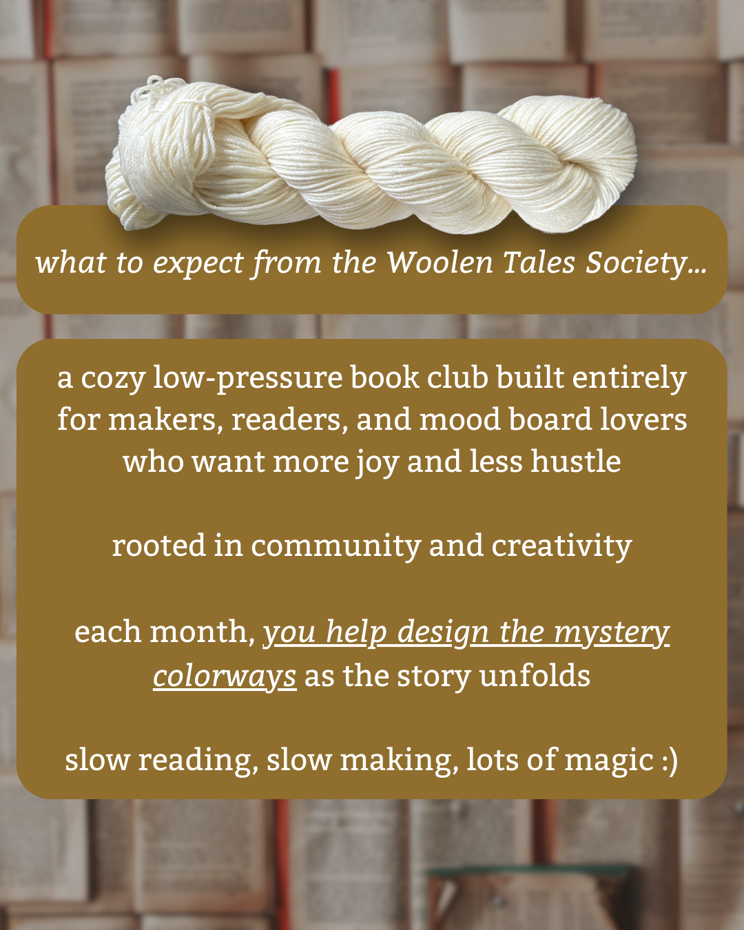 Woolen Tales Society // May/Jun PRE-ORDER