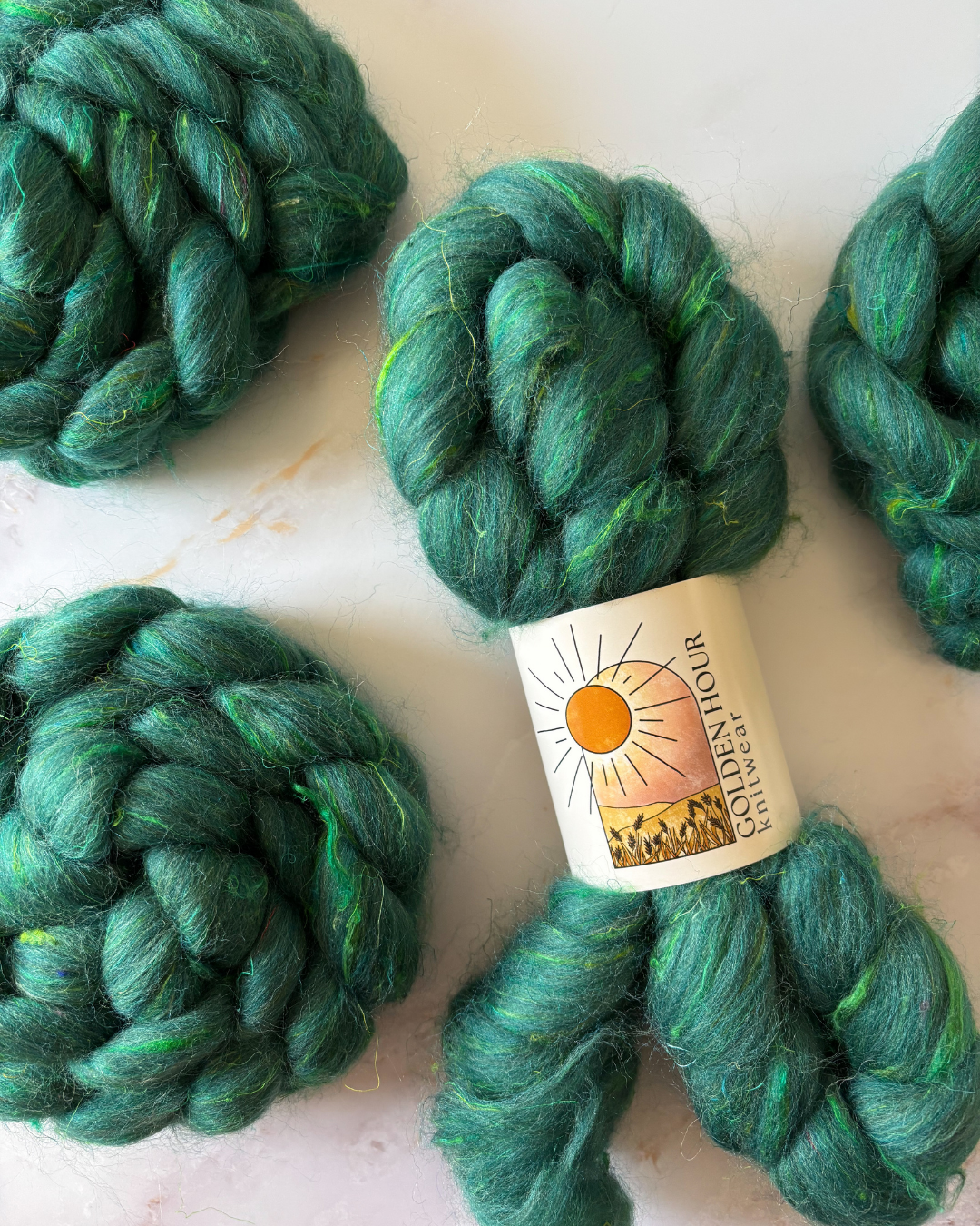 BFL/Sari Silk Combed Top  // IN-STOCK/PRE-ORDER 10-12 WEEKS