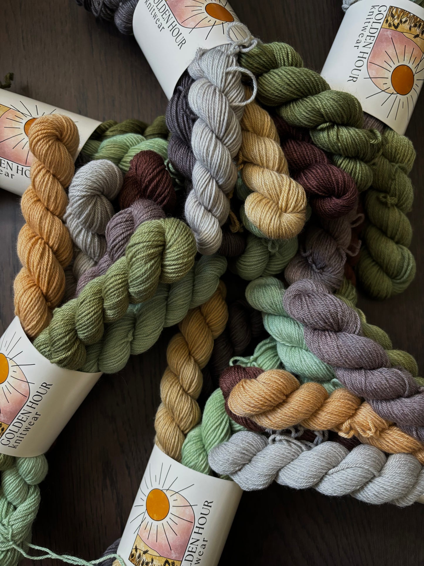 Frog and Toad Mini-Skein Sets