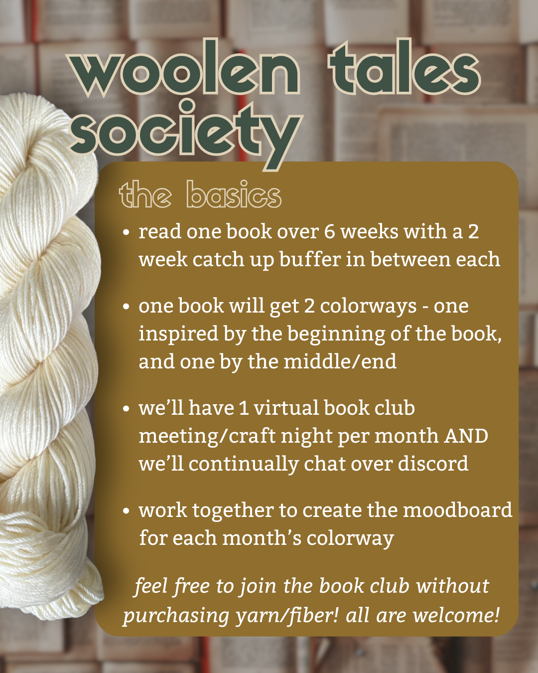 Woolen Tales Society // May/Jun PRE-ORDER
