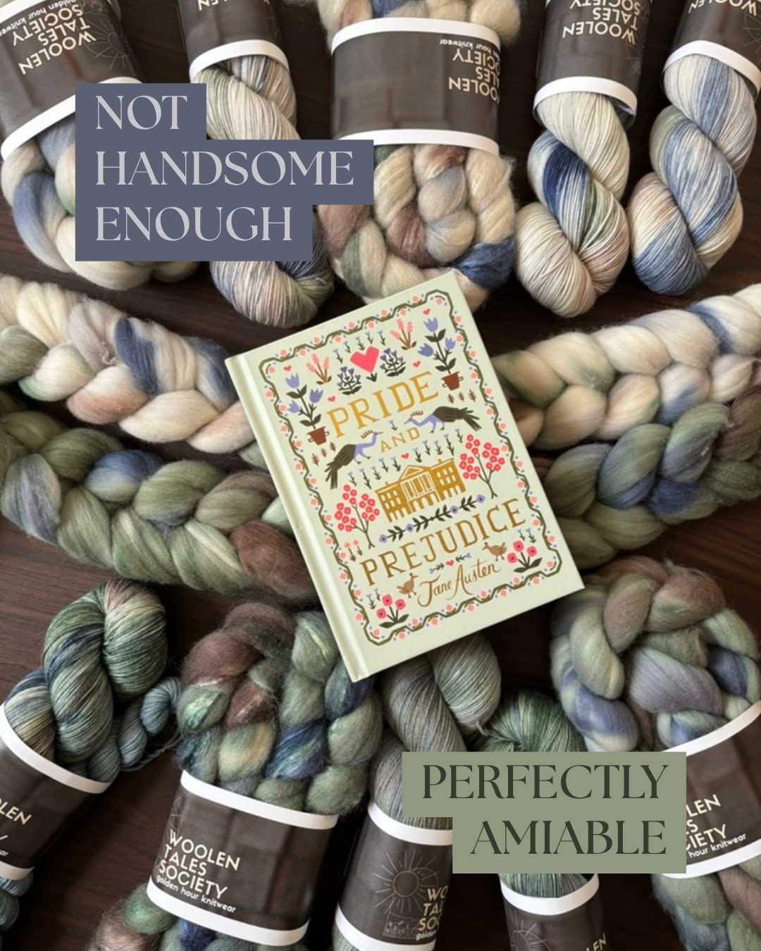 Pride & Prejudice // Woolen Tales Society