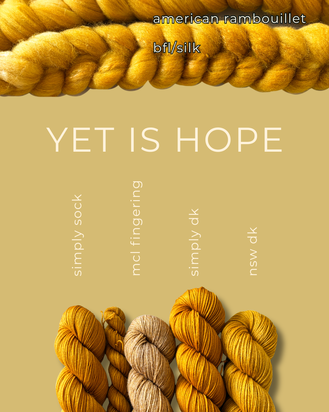 Yet is Hope // PRE-ORDER 10-12 WEEKS