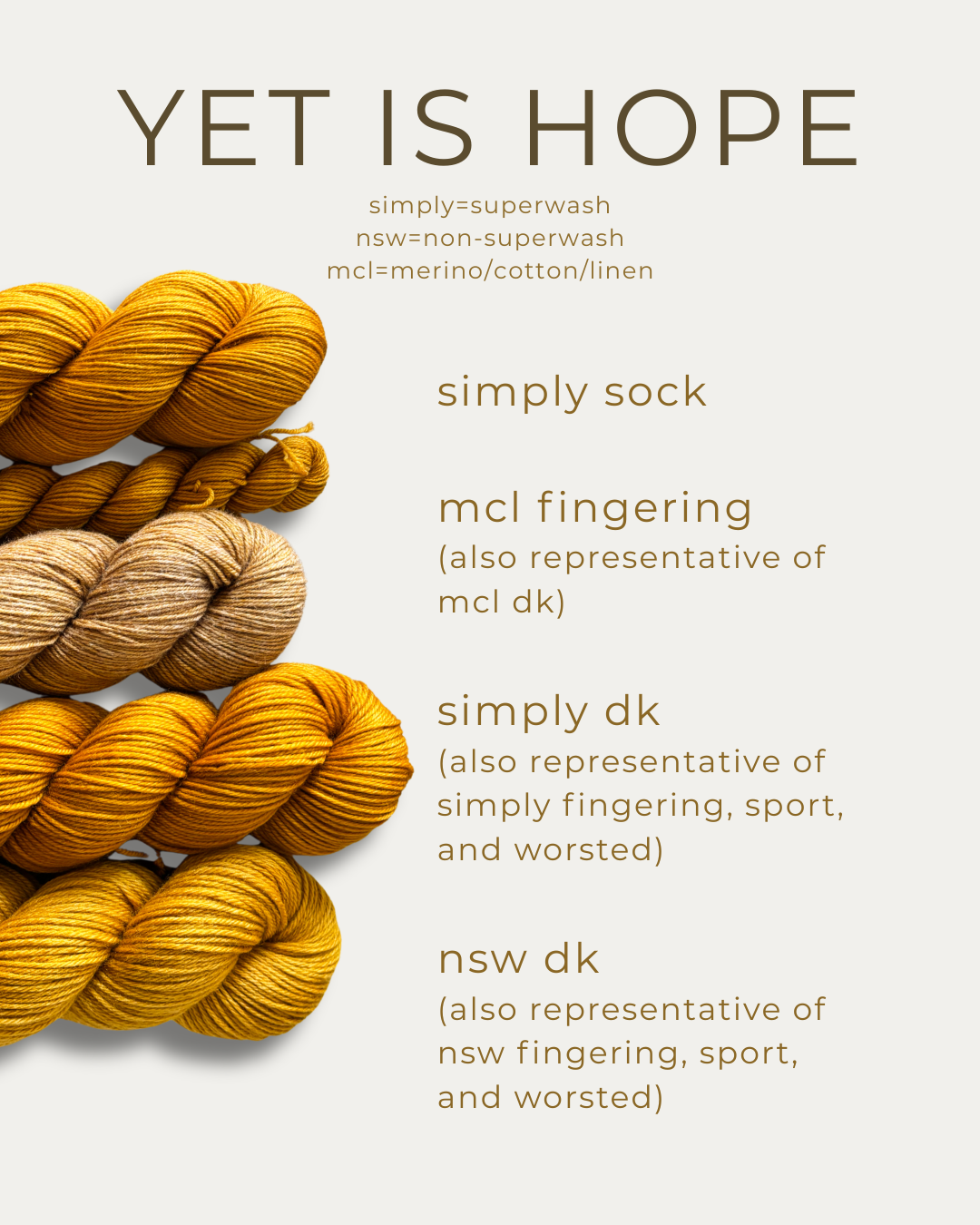 Yet is Hope // PRE-ORDER 10-12 WEEKS