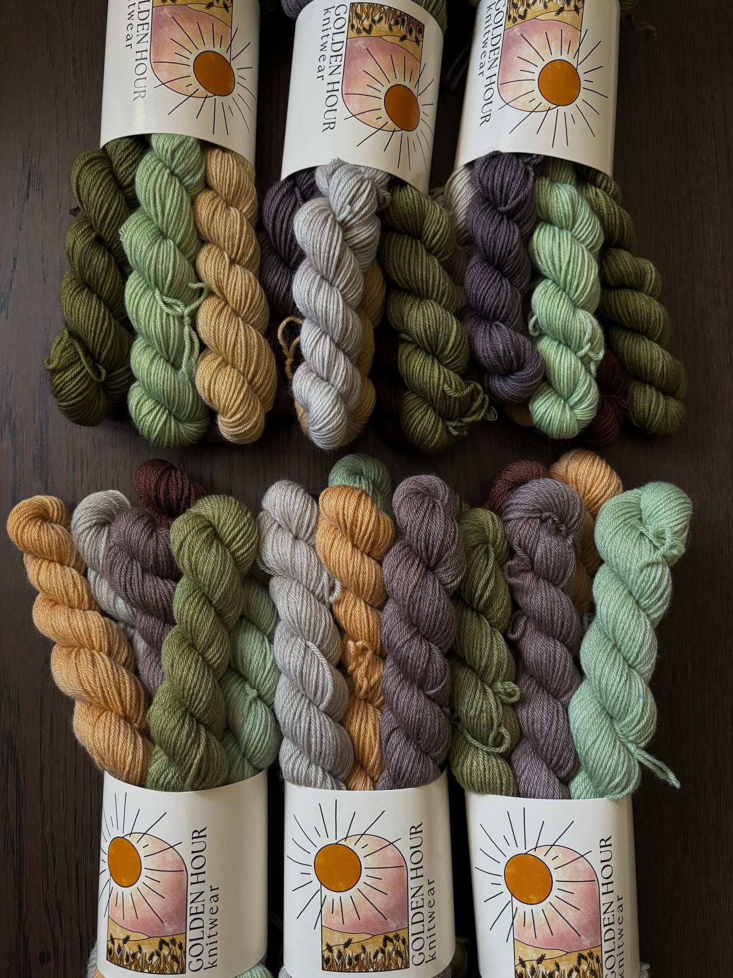 Frog and Toad Mini-Skein Sets