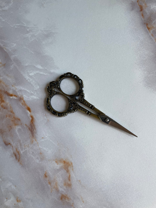 Floral Metal Craft Scissors