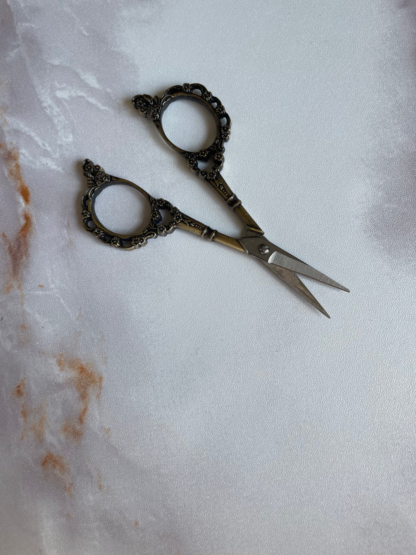 Floral Metal Craft Scissors